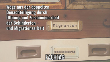 Plakat des Fachtags