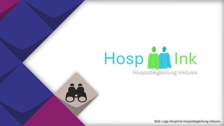 Logo des Projekts HospInk, Hospizbegleitung Inklusiv