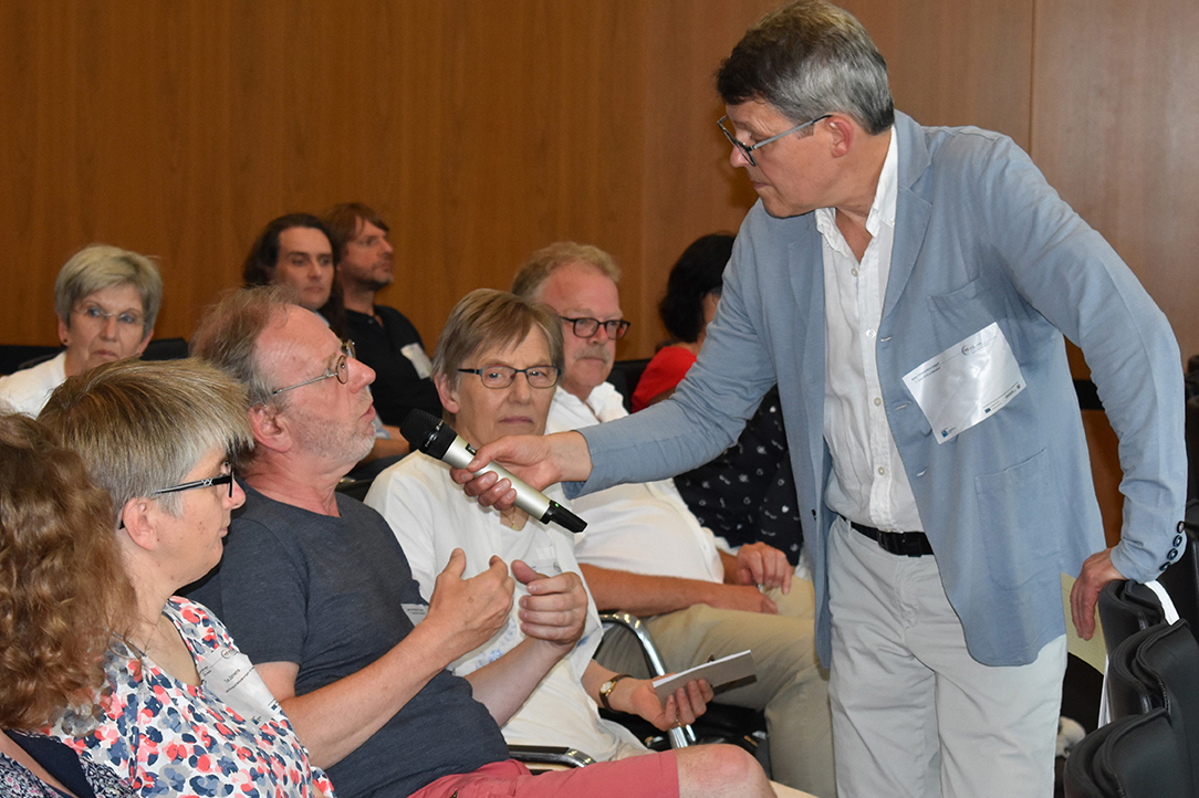 Auch im Plenum wurde zum Thema "Politische Partizipation" eifrig mitdiskutiert.