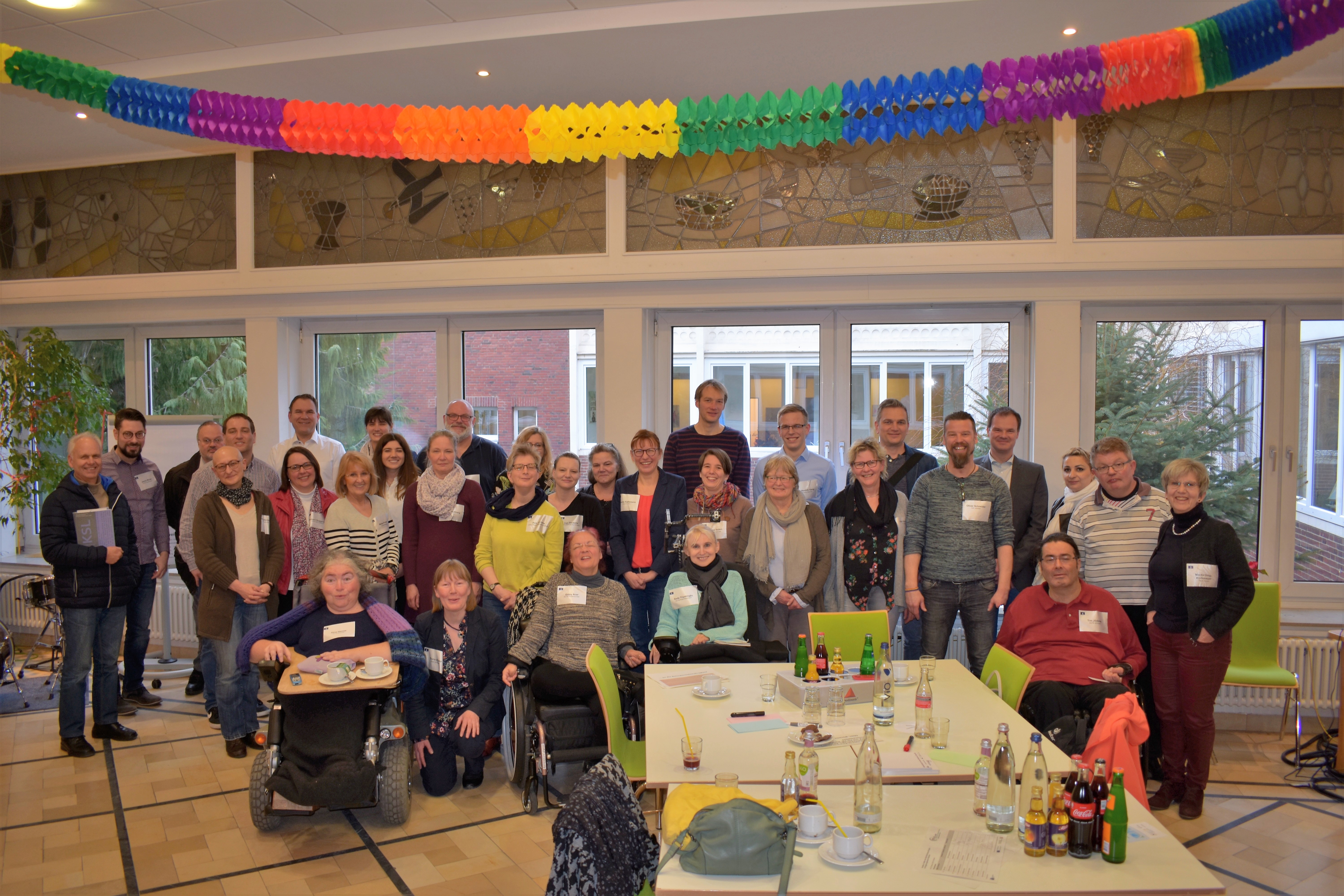 Gruppenbild der Teilnehmenden des Netzwerktreffens