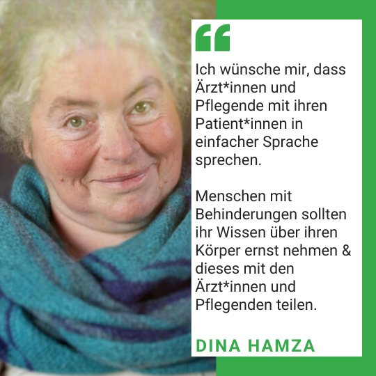 Man sieht ein Foto von Werner Oymann. Es steht geschrieben: Wir geben unseren angehenden Pflegenden in der Ausbildung mit auf den Weg, dass die Selbstverantwortung und die selbständige Lebensführung der Patient*innen an oberster Stelle steht. Der Mensch sollte als individuelle Person betrachtet werden. Werner Oymann.